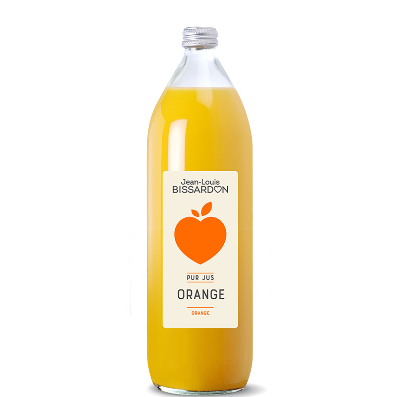 Jus de fruits artisanal Bissardon - Orange 1L - La Boucle