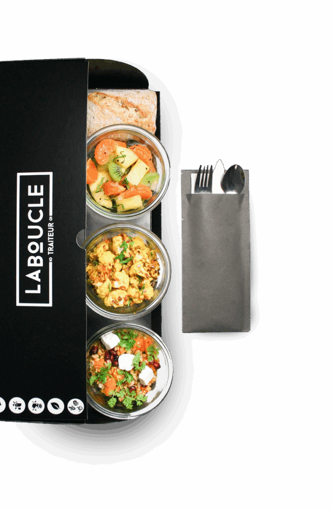 Plateau Vegetarien Froid 1 La Boucle traiteur à Lyon, plateaux repas entreprise, particulier, livraison & commande