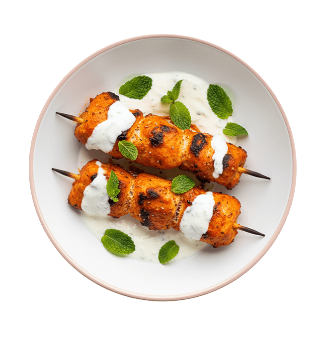 La-Boucle-Traiteur-Plateaux-repas-Lyon---assiette-Brochette-de-poisson