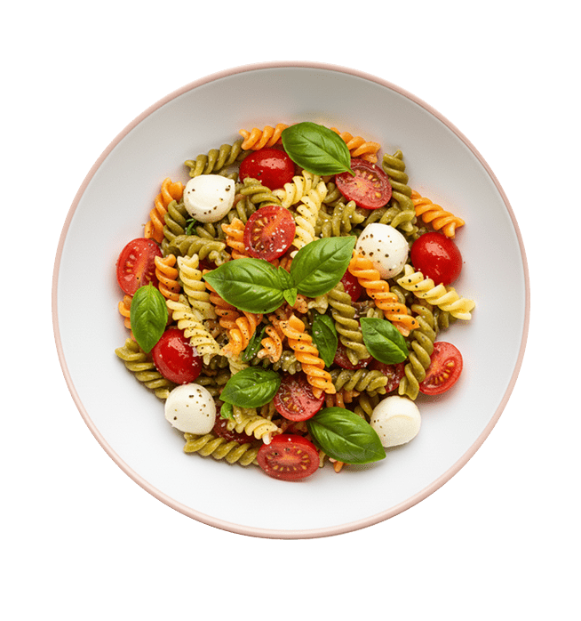 La-Boucle-Traiteur-Plateaux-repas-Lyon---assiette-Salade-de-pâtes