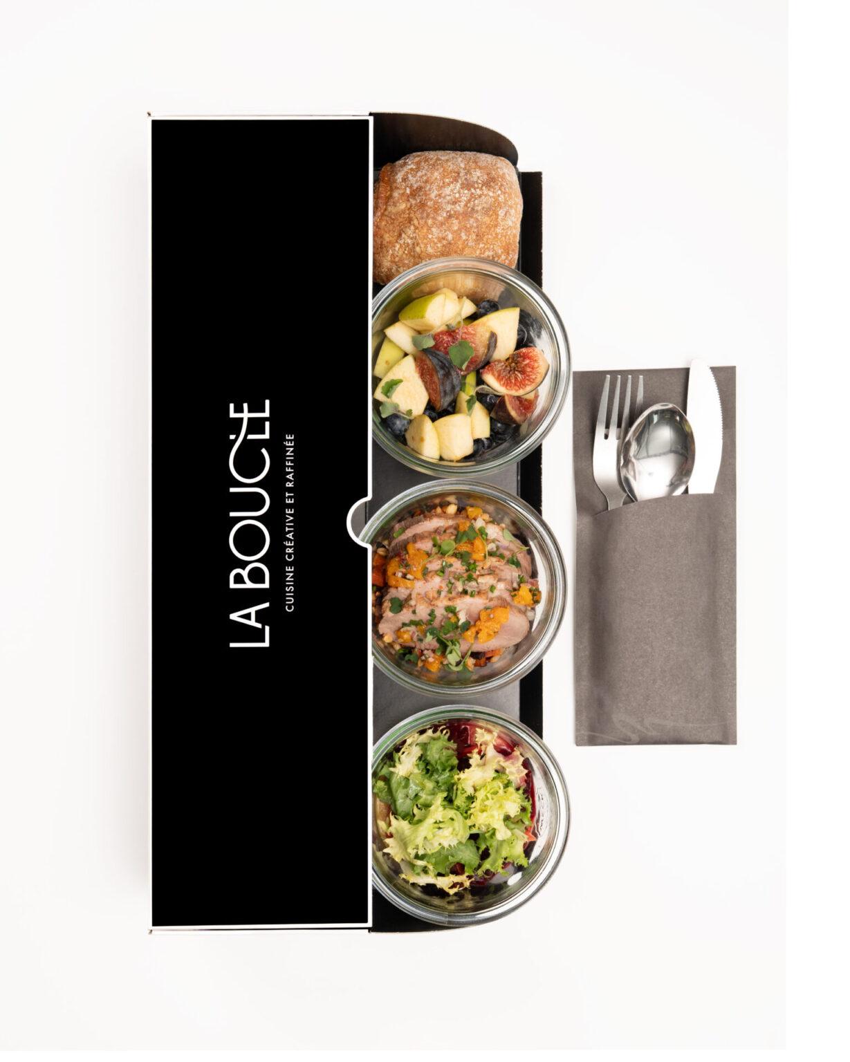 PP Plateau repas cote La Boucle traiteur à Lyon, plateaux repas entreprise, particulier, livraison & commande